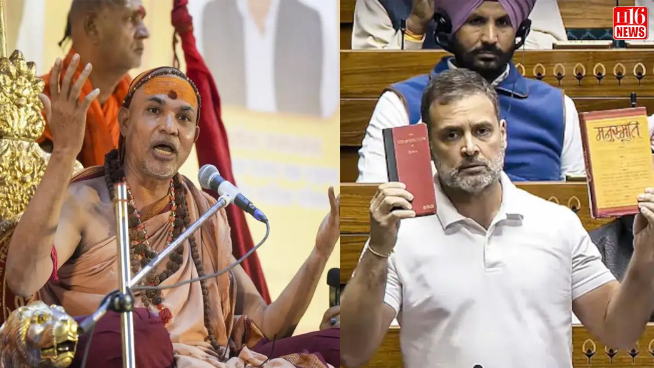Swami Avimukteshwaranand Saraswati Expels Rahul Gandhi from Hinduism